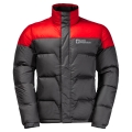 Jack Wolfskin Winter Down Jacket DNA Tundra XT (very warm, windproof) red Men